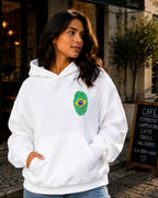 Moletom Feminino Brasil Capuz Copa Do Mundo