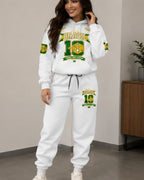 Conjunto Moletom Feminino Brasil Copa Do Mundo