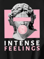 Moletom Com Capuz Intense Feelings Streetwear