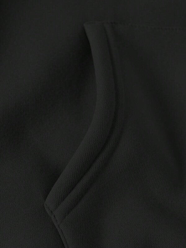 Moletom Oversized Com Capuz Minimalista