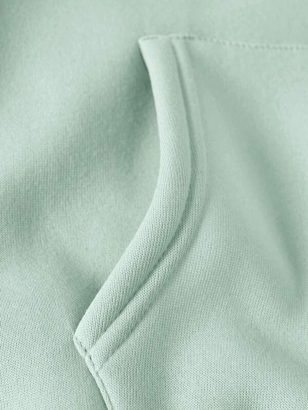 Moletom Oversized Com Capuz Minimalista