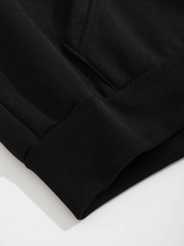 Moletom Com Zíper Spider Web Streetwear