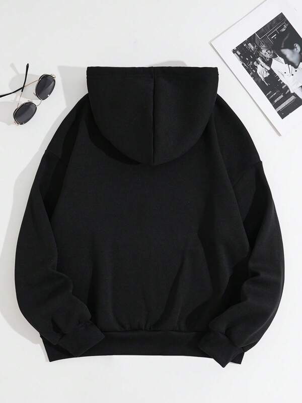 Moletom Com Zíper Spider Web Streetwear