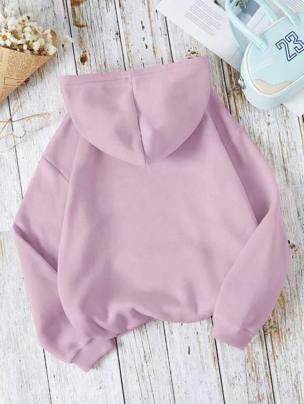 Moletom Oversized Com Capuz Minimalista