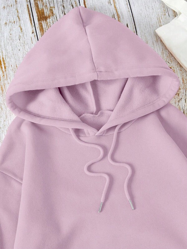 Moletom Oversized Com Capuz Minimalista