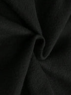 Moletom Nope Estampa Frontal Com Capuz Oversized