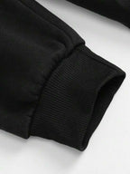 Moletom Nope Estampa Frontal Com Capuz Oversized