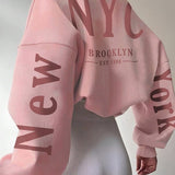 Moletom Oversized NYC Brooklyn Streetwear