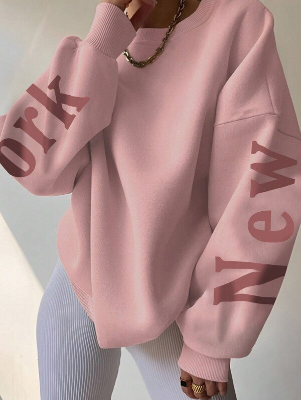 Moletom Oversized NYC Brooklyn Streetwear
