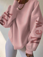 Moletom Oversized NYC Brooklyn Streetwear