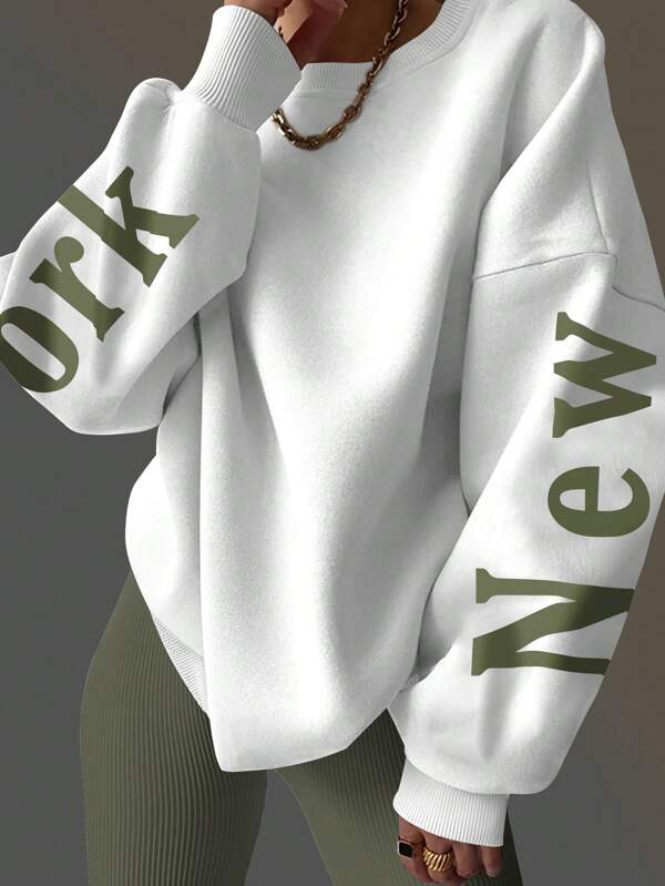 Moletom Oversized NYC Brooklyn Streetwear