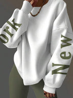 Moletom Oversized NYC Brooklyn Streetwear