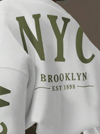 Moletom Oversized NYC Brooklyn Streetwear