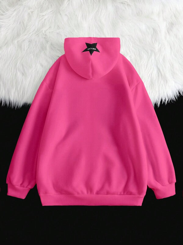 Moletom Com Zíper Star Bubble Streetwear