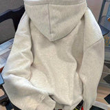 Moletom Oversized Com Capuz Estilo Minimalista