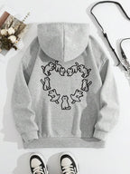 Moletom Oversized Aranha Gothic Streetwear