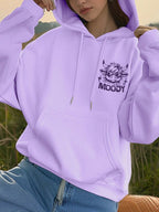 Moletom Com Capuz Moody Cow Graphic Streetwear