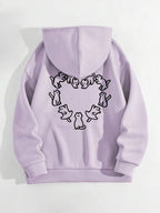 Moletom Oversized Aranha Gothic Streetwear