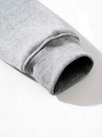 Moletom Oversized Com Capuz Estilo Casual
