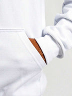 Moletom Oversized Com Capuz Estilo Casual