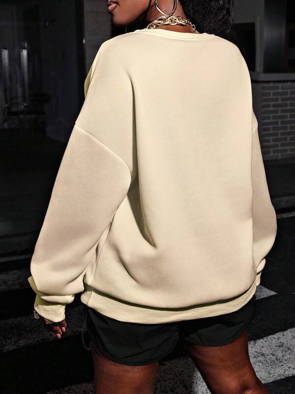 Moletom Oversized Estampa Fashion Streetwear