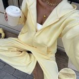 Conjunto Moletom Felpudo Com Zíper Wide Leg Casual