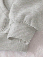 Moletom Cerejas Estampadas Com Capuz Oversized