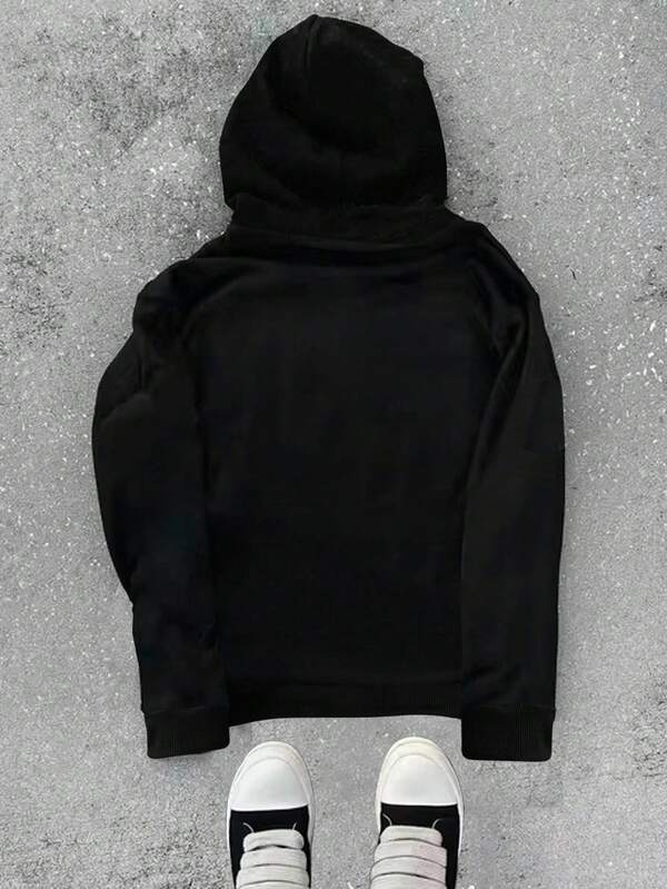Moletom Oversized Lips Graphic Streetwear