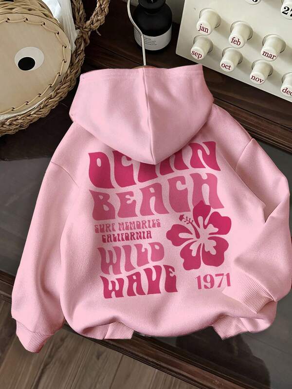 Moletom Oversized Palm Beach Surf Streetwear