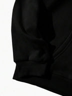 Moletom Oversized Com Capuz Estilo Minimalista