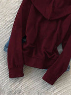 Moletom Cropped Com Zíper Estilo Minimalista