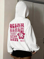 Moletom Oversized Palm Beach Surf Streetwear