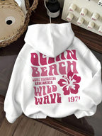 Moletom Oversized Palm Beach Surf Streetwear