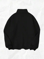 Moletom Vintage Carro Com Gola Zíper Oversized