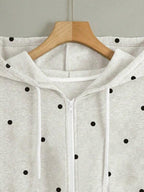 Moletom NYC Estampa Estrelas Com Zíper Oversized