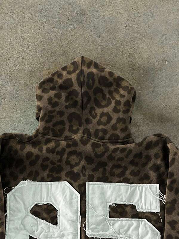 Moletom Com Zíper Camuflado TTUO Streetwear