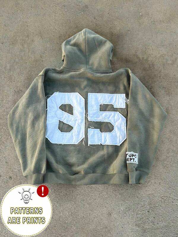 Moletom Com Zíper Camuflado TTUO Streetwear