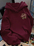 Moletom Com Capuz Lips Graphic Streetwear