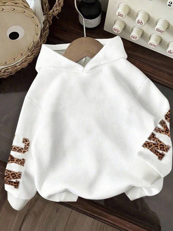 Moletom NYC Animal Print Com Capuz Oversized