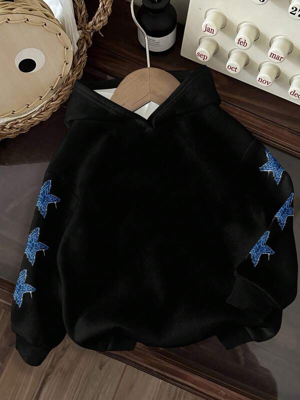 Moletom Oversized Star Leopard Streetwear