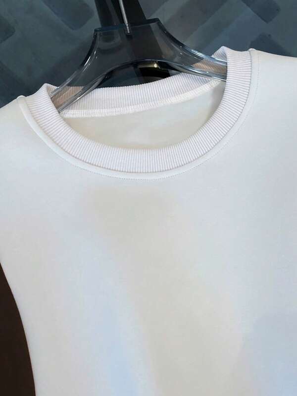 Conjunto Moletom Color Block Com Calça Jogger E Listras Laterais