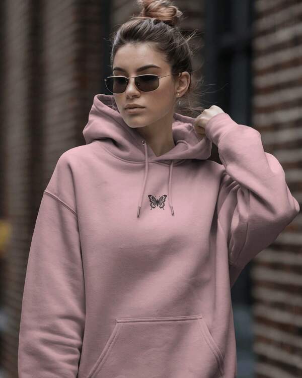 Moletom Oversized Com Bordado Estilo Urbano