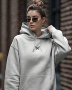 Moletom Oversized Com Bordado Estilo Urbano