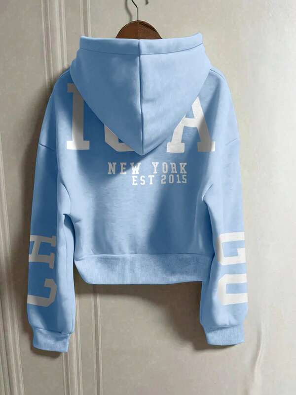 Moletom Cropped NYC New York Streetwear