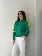 Moletom Feminino Brasil Gola Alta Zíper Futebol