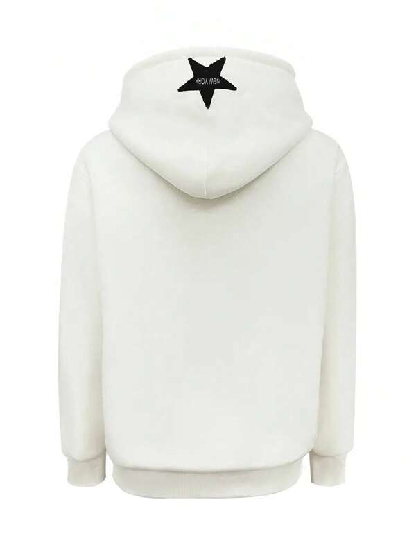 Moletom Com Zíper Star Bubble Streetwear