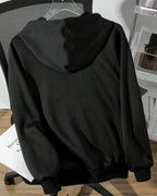 Moletom Com Zíper Gothic Number Streetwear