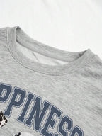 Moletom Dalmatian Happiness Com Estampa Oversized