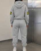 Conjunto Moletom Feminino Brasil Copa Do Mundo