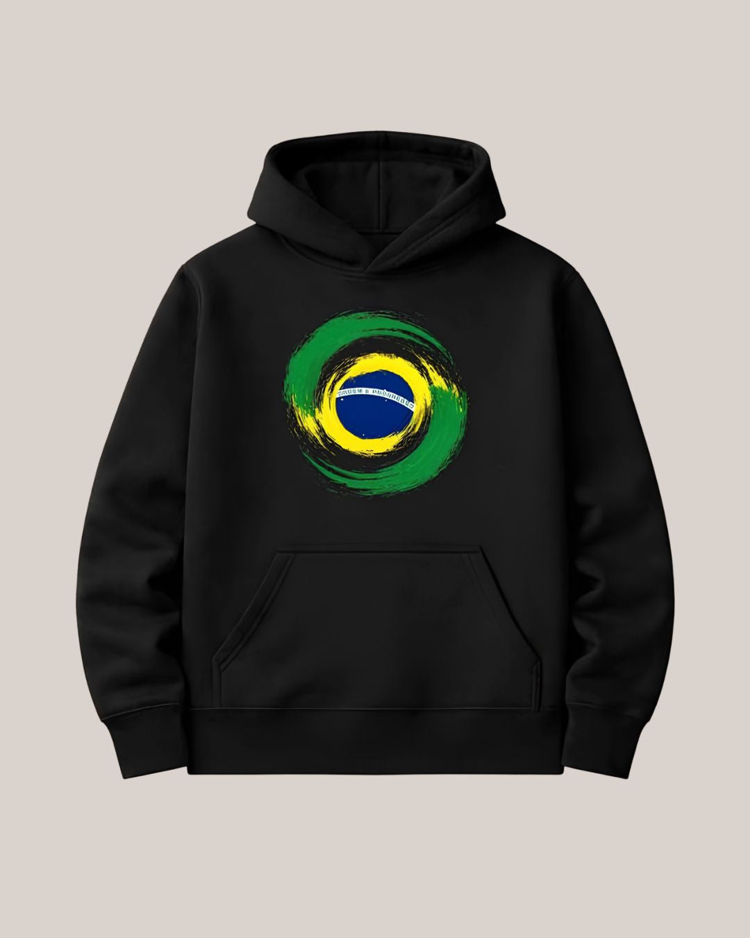 Moletom Feminino Brasil Estampa Frontal Casual